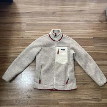 Patagonia 플리스 자켓 S 크림색