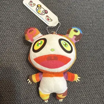 무라카미 다카시 팬더 봉제 인형 키링 마스코트