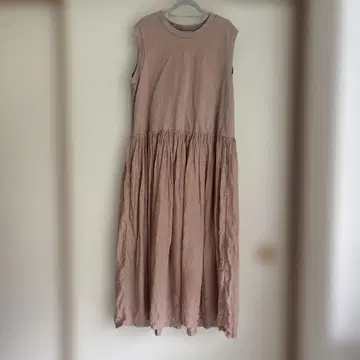 nest Robe 슬리브리스 롱 원피스 F