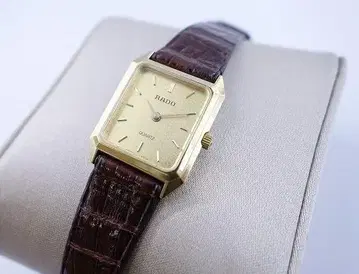여성용 손목시계 RADO 라도 133.5289.2 골드 다이얼