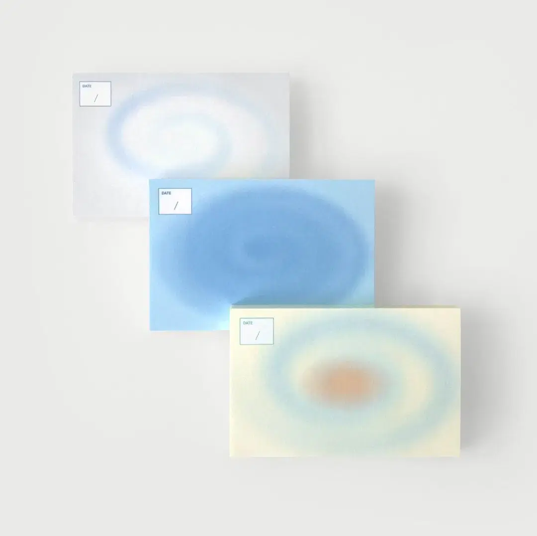OAB New Sticky Memo Pad 8 Types, 10 Sheets Each, Total 80 Sheets
