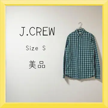1-617 J.CREW SLIM 체크 셔츠
