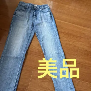 Yanuk Ruth 라이트 블루 데님 25 정말 가벼운 경량