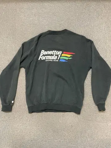 빈티지 Benetton Formula 1 트레이닝복 다크 그레이