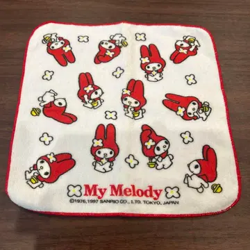 마이멜로디 My Melody 타월 손수건 빨간 망토 미사용품