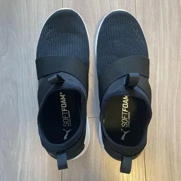 Puma SOFT FOAM 377371-01 블랙 24.5 슬립온