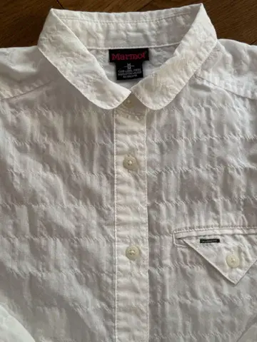 Marmot 긴팔 셔츠 M 화이트
