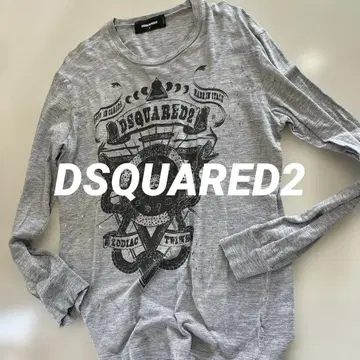 DSQUARED2 그레이 티셔츠 S