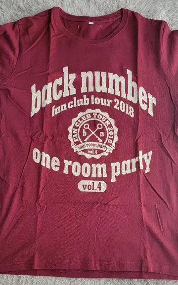back number oneroom 초레어 오류 프린트 티셔츠