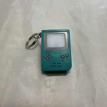포켓몬 초기 게임보이 미니어처 키링 그린