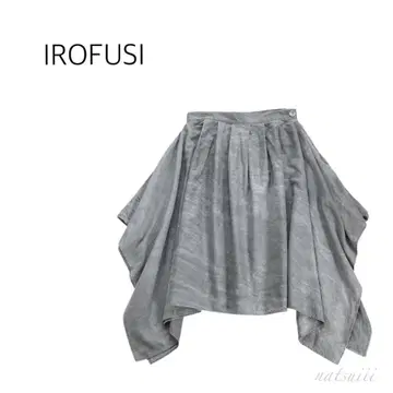 IROFUSI 이로후시 . 텐키 스미젠 비대칭 스커트