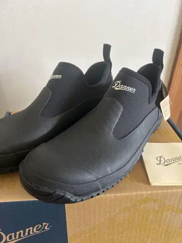 새상품 DANNER 다너 24~24.5cm 레인부츠 블랙 아웃도어