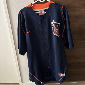 MLB Tigers 야구 셔츠 게임 셔츠 힙합