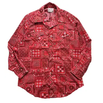 1970년대 스타일의 Wrangler 웨스턴 셔츠