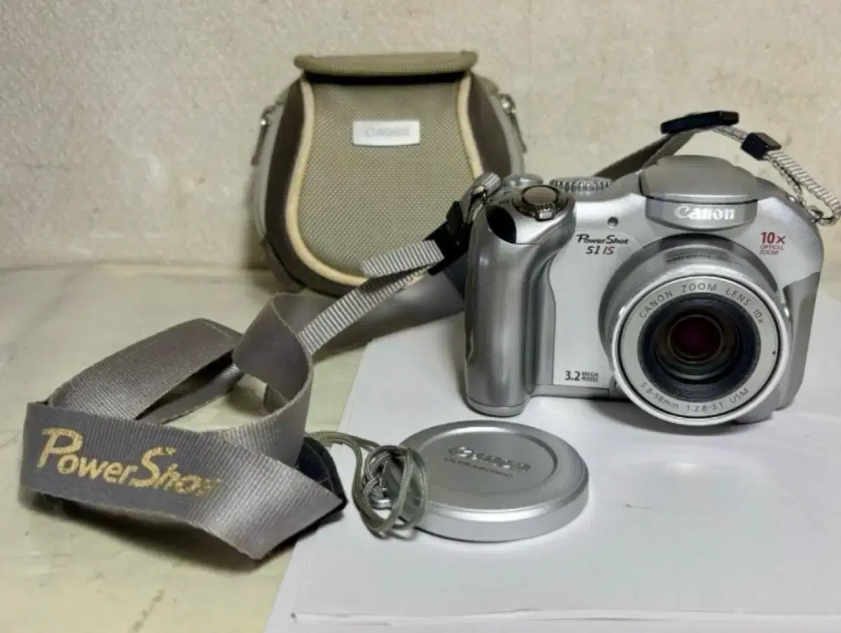 캐논 canon 파워샷 S1 IS pc1058 빈티지 디지털 카메라 실버 | 브랜드 