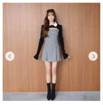 Randy Houndstooth ensemble 원피스