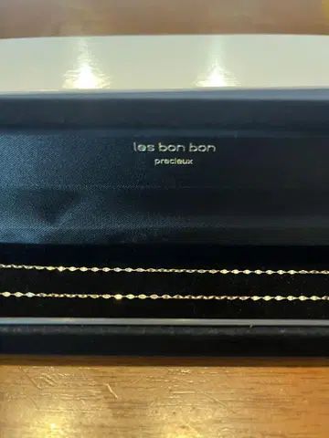 les bon bon 골드 초커