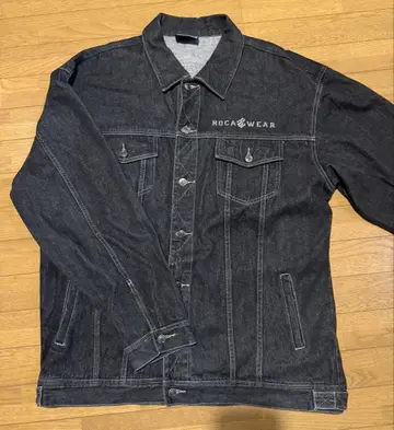 ROCA WEAR 데님 자켓 블랙