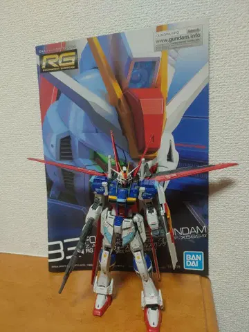 1/144RG 포스 임펄스 건담 설명서 완제품 동시 300엔 할인