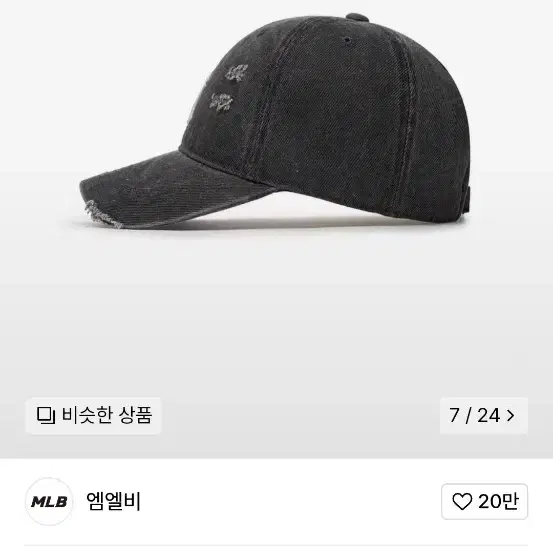 ★MLB★ Heavy Washing Unstructured Ball Cap Damage Washing Unstructured Ball Cap NEW YORK YANKEES - MLB