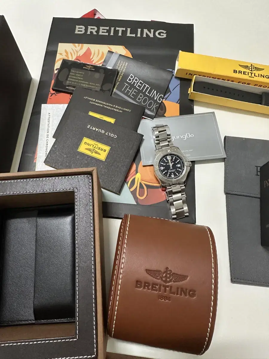 Breitling Cort Quartz 44 Old Model