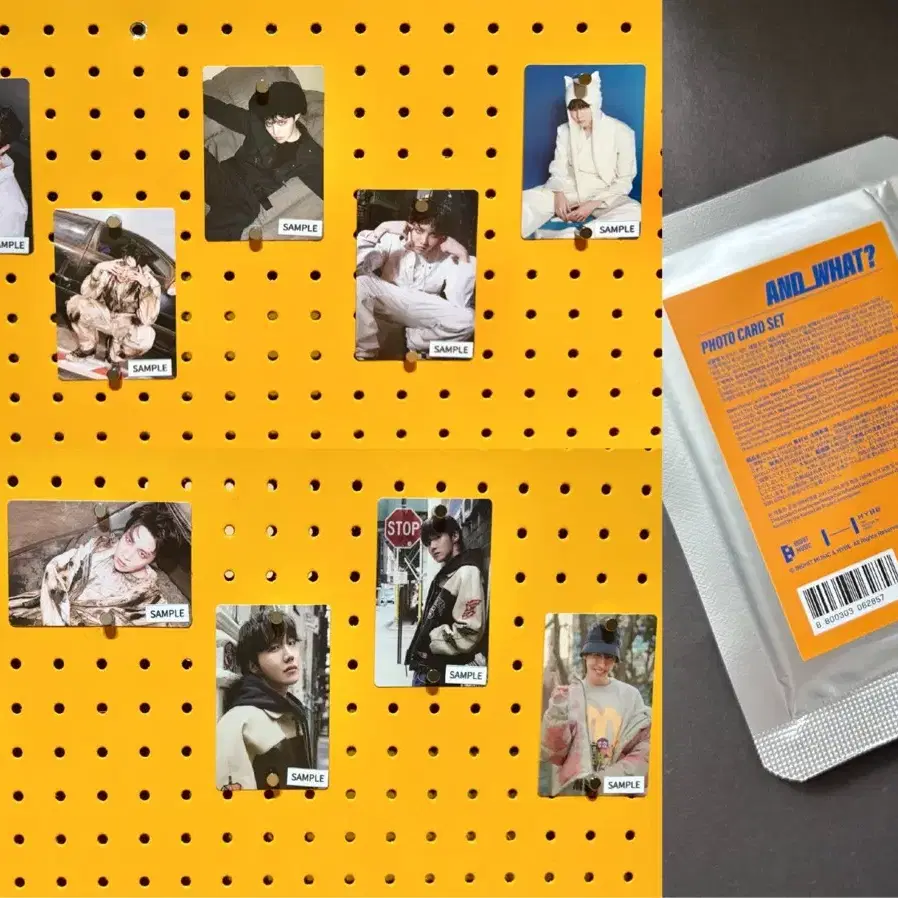 Photocard Set + Printed Photo AND WHAT j-hope J-Hope