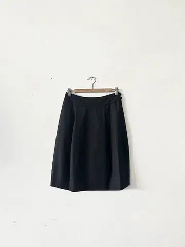 MARGARET HOWELL 울 스커트 블랙 사이즈 1