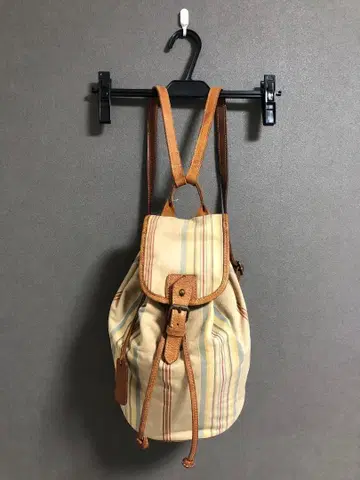 RALPH LAUREN 빈티지 가죽 복조리 백팩 백