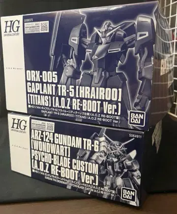 HG 가플란 TR-5 플라이루 건담 TR-6 우운드워트
