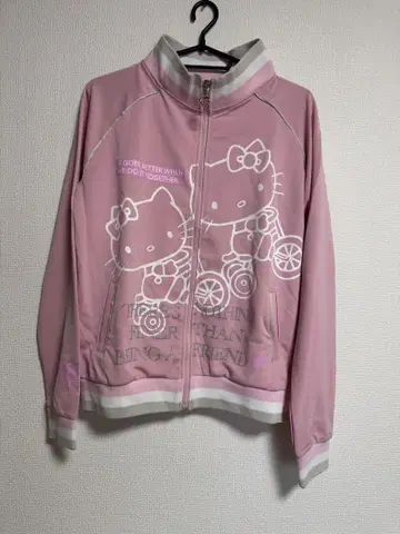 Hello Kitty 핑크 집업 자켓 빈티지 가격 인하