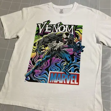 MARVEL VENOM 티셔츠 L 사이즈 구제 의류 마블 베놈