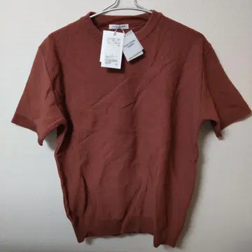 새상품 UNITED ARROWS 유나이티드 애로우즈 카노코 반팔 니트
