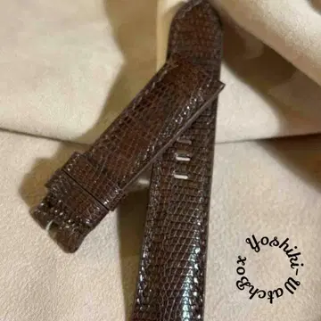 liz-324 리자드 손목시계 벨트 브라운 러그 폭 22mm