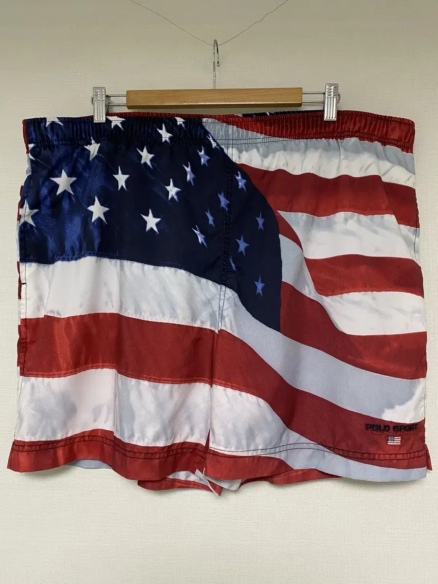 1993 POLO SPORT USA FLAG Spellout Shorts OG