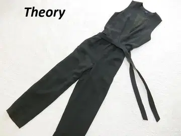 띠어리 리본 올인원 점프 수트 모스그린 00