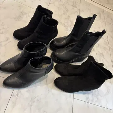 블랙 부츠 묶음 판매