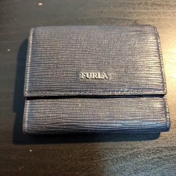 FURLA 훌라 네이비 두겹 지갑 명함지갑 코인 케이스