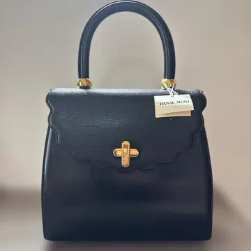 새상품 HANAE MORI 하나에모리 모리 히데에 핸드백 포멀 소가죽