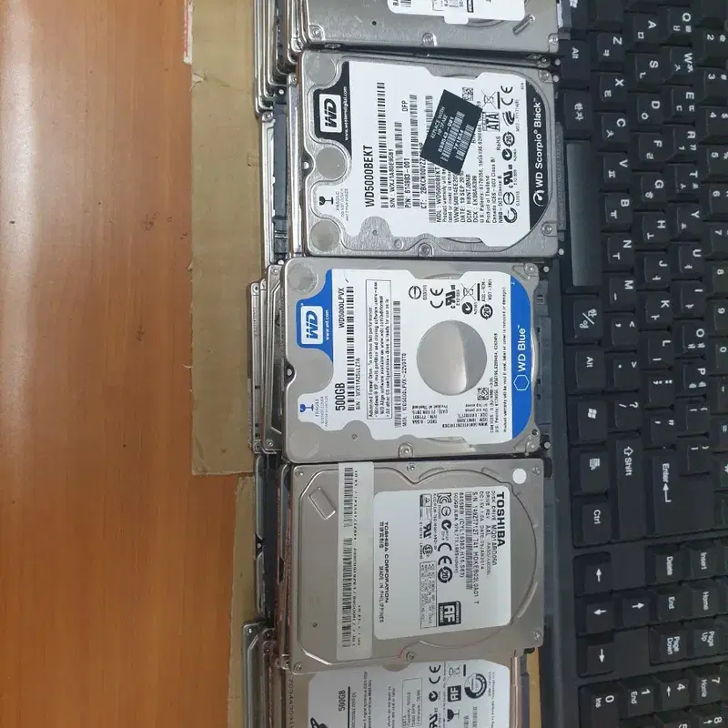 노트북용하드 500g,640g,750g,1TB