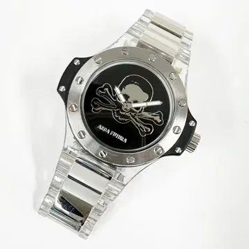 미사용 새상품 ARCA FUTURA 손목시계 AF1376SS 스컬/해골