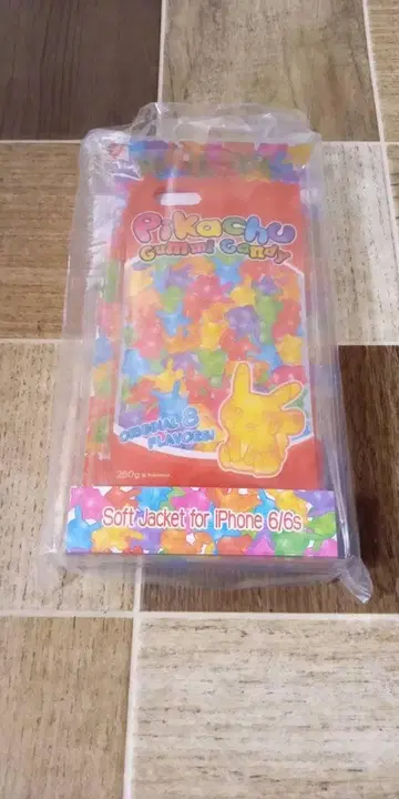 미개봉품 피카츄 구미 캔디 스마트폰 케이스 iPhone6 포켓몬