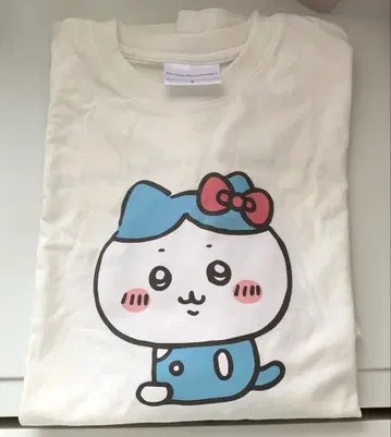 아베일 치이카와 (먼작귀) 콜라보 티셔츠 하치와레