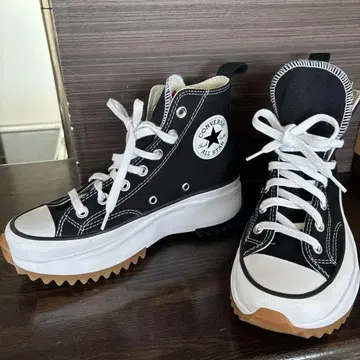 CONVERSE ALL STAR 통굽 스니커즈 블랙
