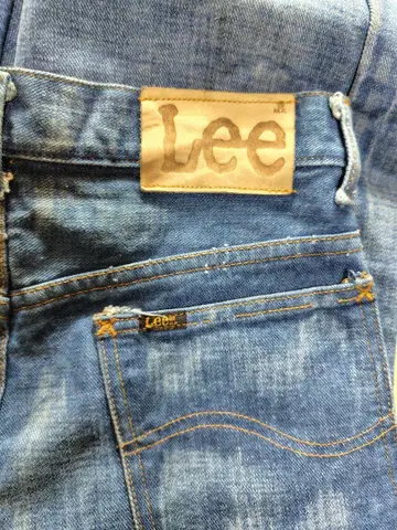 '70 빈티지 Lee 라이트 블루 스트레이트 데님 U.S.A 제 깨끗함