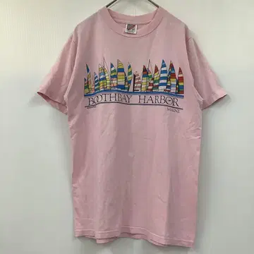 JERZEES 반팔 티셔츠 프린트 티 80s USA제 빈티지