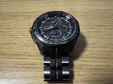 CITIZEN 아테사 블랙 티타늄 AT9097-54E