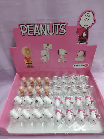 스누피 PVC 피규어 대량 슐라이히 하트 아메토이 PEANUT