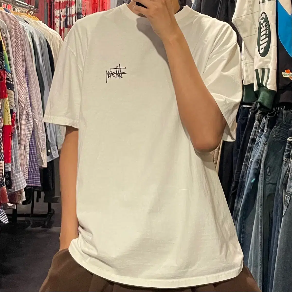 [IM] Stussy 스투시 화이트 반팔