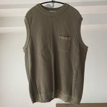 YASHIKI Wakakusa Knit Vest 야시키 니트 베스트