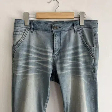 청바지 CUSTOM CULTURE 8부 데님 SIZE 2